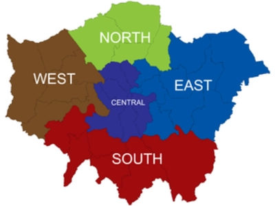 London Zones Coverage