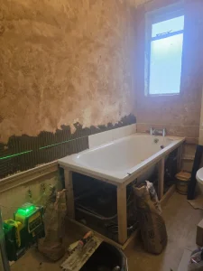 Central London bathroom renovation before - London Handyman Pro