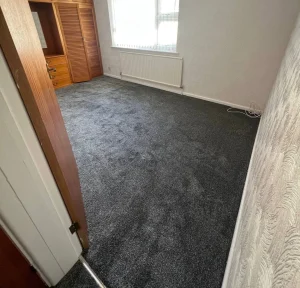 New carpet install in London bedroom