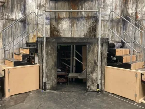 London School entrance before - London Handyman Pro